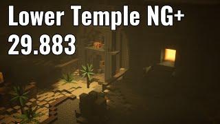 Minecraft Dungeons Lower Temple NG+ in 29.883 (World Record)