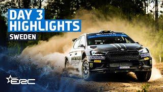 Day 3 Highlights I ERC Bauhaus Royal Rally of Scandinavia 2024