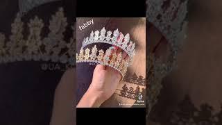 Top 6 stylish design crown tiaras, короны Диадемы украшения для волос, діадеми прикраси для зачіски