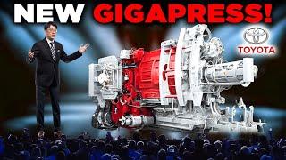 Toyota Revealed NEW Gigapress That Cuts EV Build Time To MINUTES!