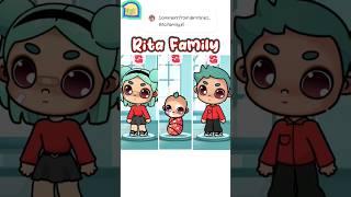 Rita Family from Toca Life ️ #everyonestoyclub #avatarworld