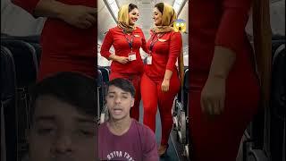Warm smiles from the flight crew#shorts #reactionvideo