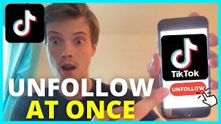 How To Unfollow Everyone On TikTok At Once (2024)