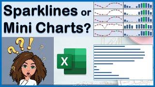 Excel Sparklines Tutorial for Beginners: Visualize Data with Sparklines or Charts!