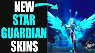 NEW STAR GUARDIAN SKINS AHRI, EZREAL, SYNDRA, MISS FORTUNE, AND SORAKA | League of Legends