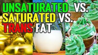 Unsaturated Fat, Saturated Fat and Trans Fat - Good Fat Or Bad Fat?