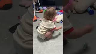 Cute baby girl’s twerk