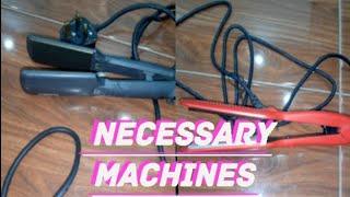 Necessary Machines l Beauty Parlor l Beginers Guide l Misha Beauty Salon