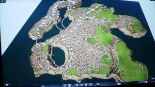 Transport Fever Giant City Map from Map Creator