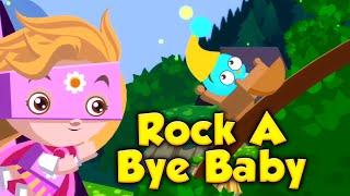 Rock A Bye Baby + Lullaby Songs for Babies & Nursery Rhymes by Abc heroes