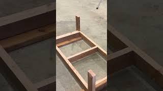 How to Build a Simple Outdoor Coffee Table for Your Patio - Easy Rustic DIY Table