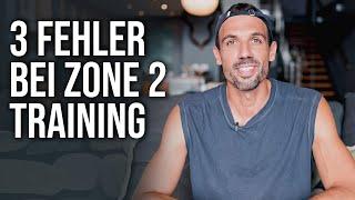 DIE 3 HÄUFIGSTEN FEHLER bei Zone 2 Training