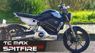  Super SOCO TC MAX - the 125 electric motorcycle  Review & TestRide  - ENGLISH 