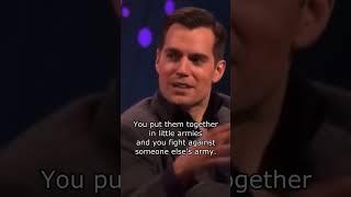 Henry Cavill explains WARHAMMER! #shorts