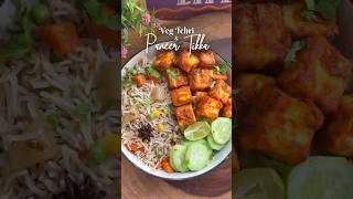 Wholesome Veg meal for my mom - Tehri and paneer tikka #recipes
