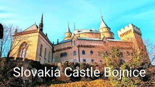 Most beautiful castle Bojnice in Slovakia - Bojnický Zámok