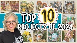 ⭐️ Top 10 Rustic & Whimsical DIY Projects Of 2024 - A Year Of Favorites!