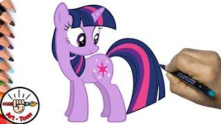 how to draw twilight sparkle from my little pony step by step