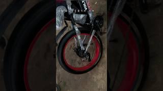 Battery wala cycle #mota tyre ka cycle  #cycle #ev #mtb in #india