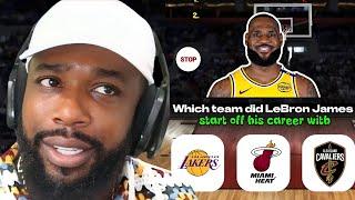 Taking A Lebron Quiz BEFORE WE MEET!