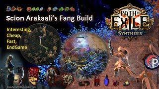 [POE 3.6 Scion] Synthesis League Arakaali's Fang Build