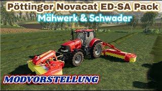 LS19 M82 Pöttinger Novacat EDSA Pack  (Mähwerk mit Schwader) MODVORSTELLUNG