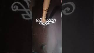 simple rangoli border #yellayya bava #folk#song###