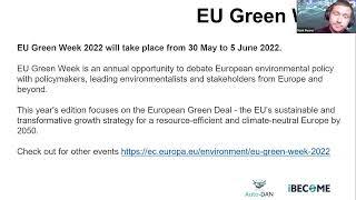 EUGreenWeek 2022 - Introduction by IMR