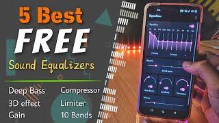 Boost your Earphone's Bass  || 5 Best Free Equalizer apps for Android || 2022