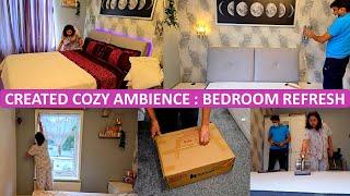 Cozy & Warm Bedroom Refresh | Elegant Diwali Décor Ideas For Bedroom | Most Awaited New Night Stand