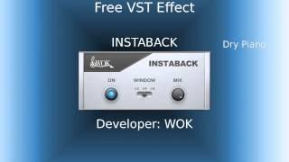 Free VST Effect - INSTABACK (Instant Reverser effect)