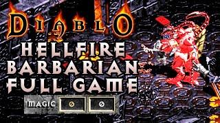 Diablo Hellfire Barbarian Full Game Playthrough