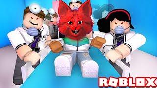 КОТЕНОК АВ СБЕГАЕТ ИЗ БОЛЬНИЦЫ В РОБЛОКС Escape The Hospital ROBLOX