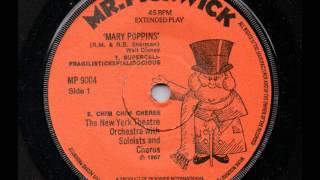  THE NEW YORK THEATER ORCHESTRA  FOUR MARY POPPINS SONGS