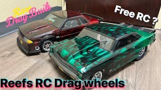 Traxxas Slash VXL Drag Conversions not an RTR ! Rare Reefs RC Drag aluminum Wheels For Sale