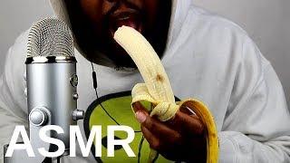 ASMR EATING A BANANA NO TALKING (Squishy mouth sounds) MUKBANG | ASMR TY