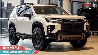 2026 Isuzu Trooper enthüllt-hart, technisch versiert und bereit für alles!