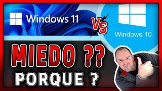 Diferencia entre Windows 10 y Windows 11 ⭐ Te da miedo actualizar? 2024