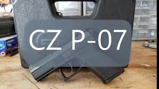 CZ P-07 Day 1  600 rounds and thoughts