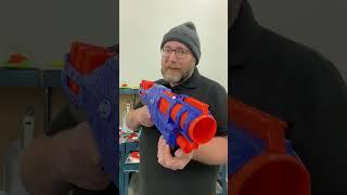 Nerf Trilogy shell ejecting Shotgun vs Nerf Zombie Strike Sledgefire! So glad to have found one!