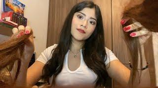 ASMR La Chica Popular Juega Con Tu Cabello y Chimosea Contigo (soft spoken & whispering)