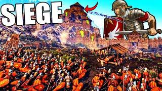 Can Roman Army Hold FORTRESS WALLS vs Largest SIEGE EVER?! - Bannerlord: Eagle Rising #5