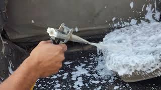 Special interior foam Car cleaning wash machine#video#radha washing centre deepnagar#video