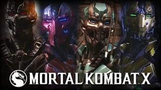 Mortal Kombat XL Triborg Fatalities on All Characters | Триборг