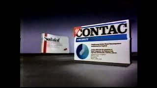 1987 Contac Cold Medicine 15-Second Commercial