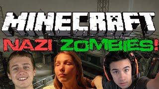 SLAYING ZOMBIES WITH SASHA [Minecraft: Nazi Zombies]