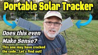 The first TRULY Affordable Portable Solar Tracker - pSOLBOT 1 from Solar Pivot Power