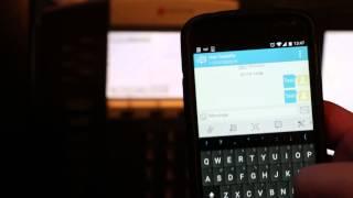 SMS to VoIP desk phone