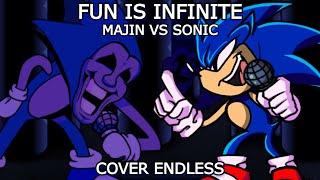 FNF | Majin Sonic Vs Sonic | Cover Endless | Vs Sonic.exe | Hard/Mods/Exe/Redrawn/Majin |