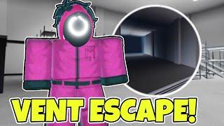 Escape To The Vents badge in Squid Game: Infinity RP [Roleplay] || ROBLOX